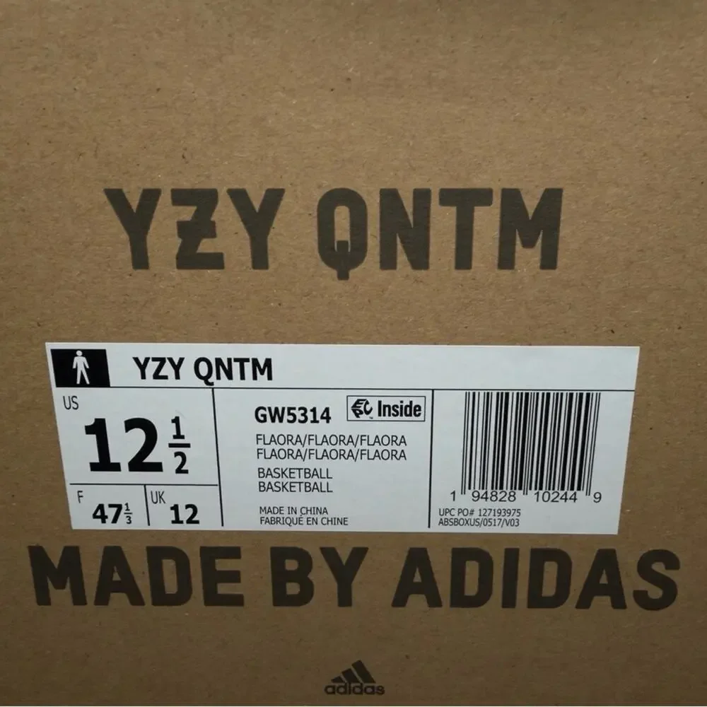 Adidas Yeezy QNTM “Flash Orange” | GW5314 | 12.5M | NIB - Picture 15 of 15